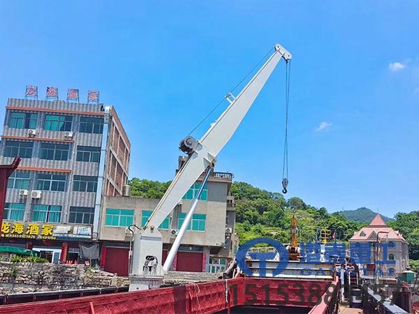 山东营口船舶液压起重机厂家2t起重机核心技术液压驱动与智能控制
